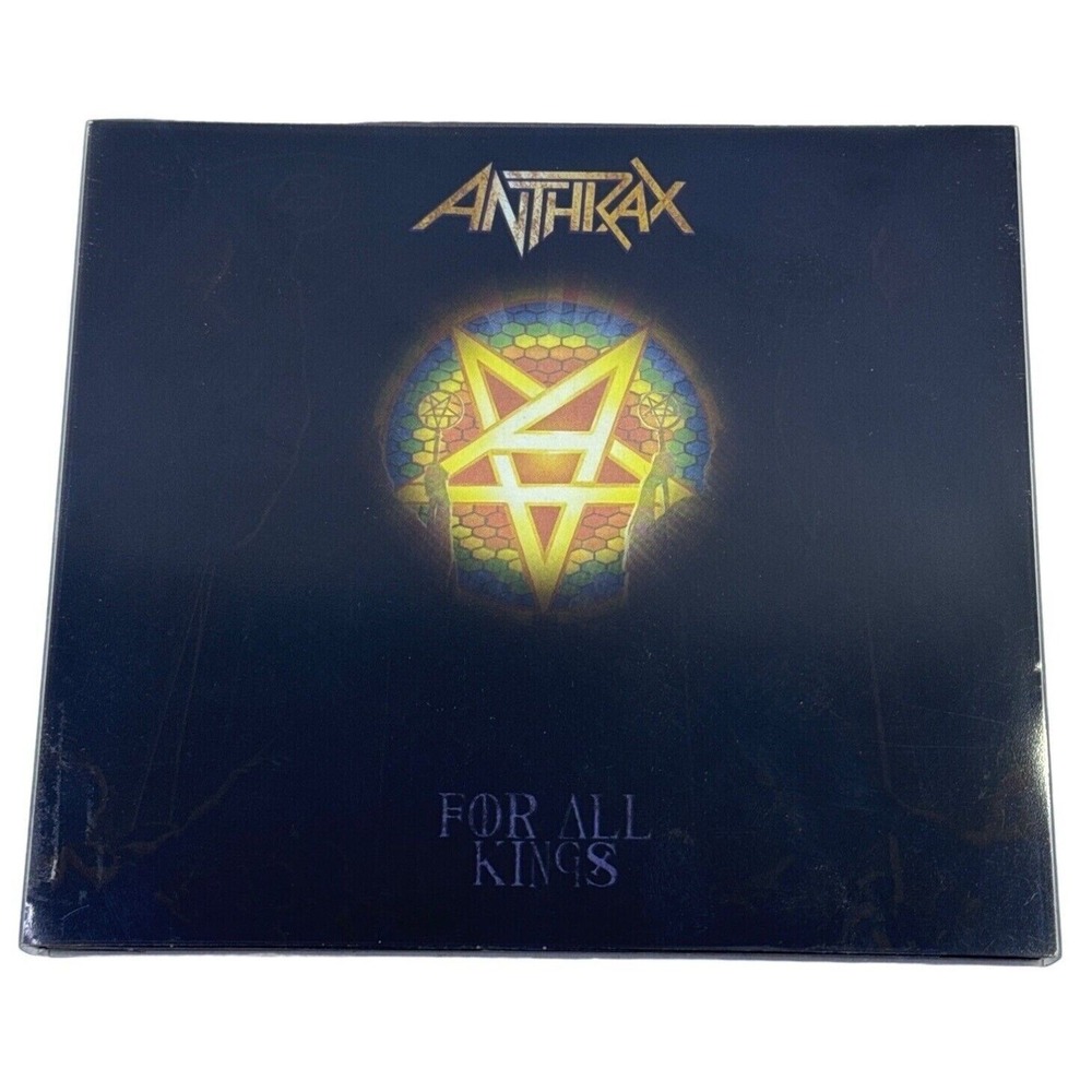 Anthrax For All Kings CD 2016 Megaforce Records Thrash Metal Digipak